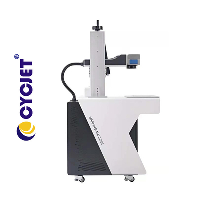 Portable Desktop Coding And Marking Machine LF30 Laser Printer For Iron Engrave