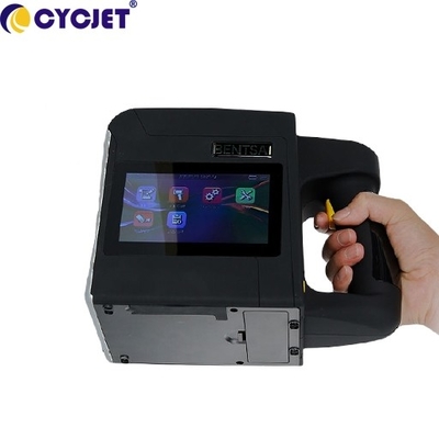 CYCJET 100mm Handheld Inkjet Printer Machine 300 Dpi For Character Brand Name Printing