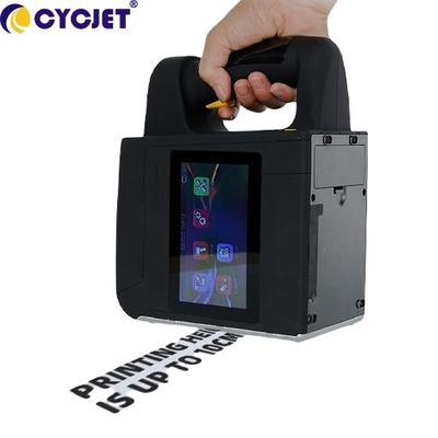 CYCJET 100mm Handheld Inkjet Printer Machine 300 Dpi For Character Brand Name Printing