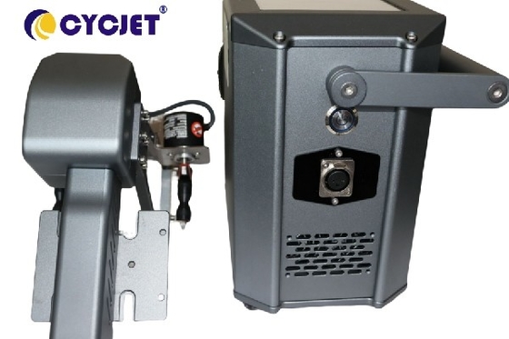 20w Handheld Fiber Laser Marking Machine Printer Logistics Company Rubber Tires Portable Laser Engraving Machine