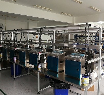 Oem Cij Inkjet Printer With Touch Screen Multi Lines Printing With High Speed Industrial