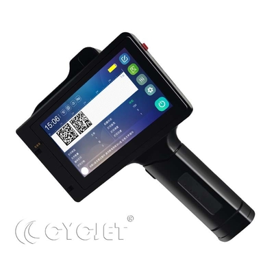 De plastic Verpakkende Printer Portable Max van Zakken Handbediende Inkjet 12.7mm Drukhoogte